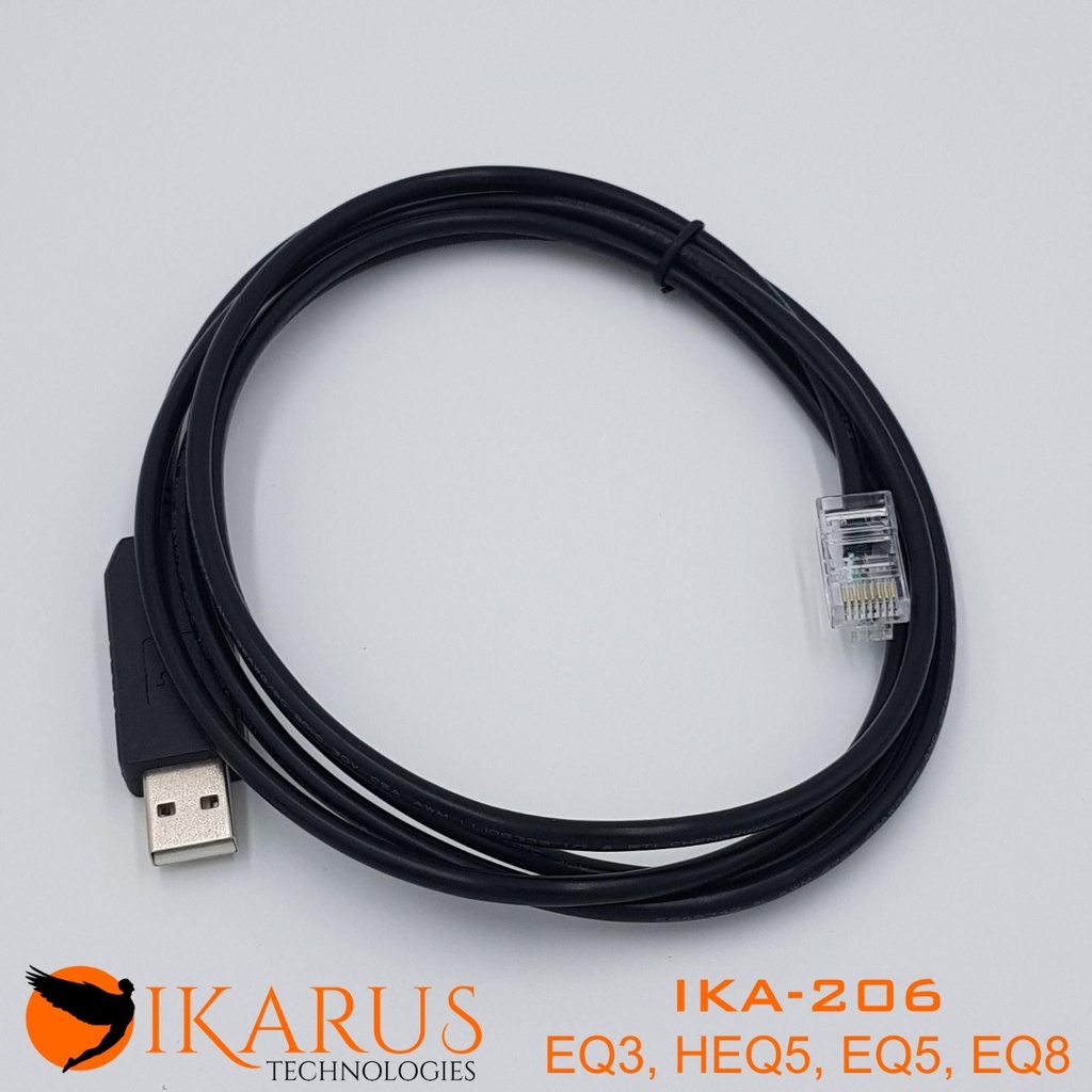 [IKA-206] EQ Direct Mount to USB Cable (EQ5, EQ8)