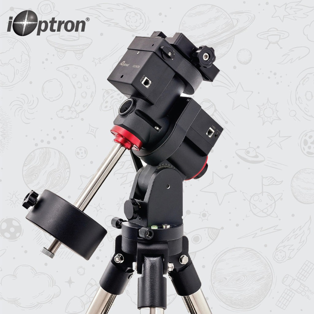 iOptron GEM28 in Hard Case w/ LiteRoc Tripod