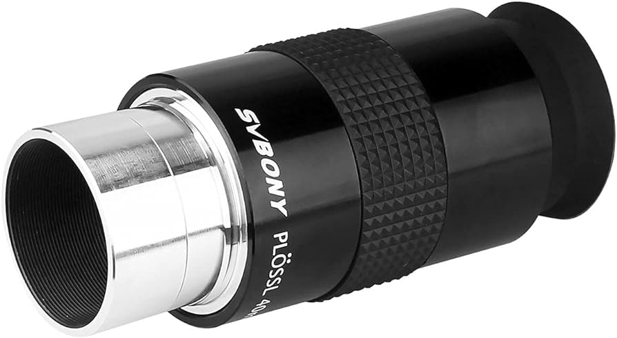 [SVB-W9101F] SV131 1.25inch Plossl Eyepiece 40mm 4-Element Design 48-Degrees Field of View Standard 1.25-inch Filter Threaded